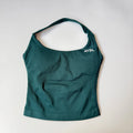 AYBL Seamless Halter Tank Top Green