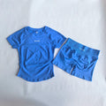 DFYNE Seamless Compression Set Electric Blue