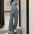Alo Active Logo Band Wide-Leg Pant