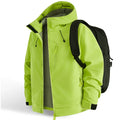 Alo Performance Hooded Technical Shell Jacket Apple Green