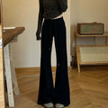 lululemon High-Waisted Ribbed Flare Sweatpant Black