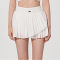 Alo Active Pleated Wrap Tennis Skort White