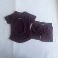 DFYNE Seamless Compression Set Grape Purple