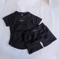 DFYNE Seamless Compression Set Black