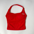 AYBL Seamless Halter Tank Top Red