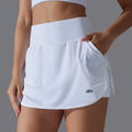 Alo Active High-Waisted Athletic Skort White