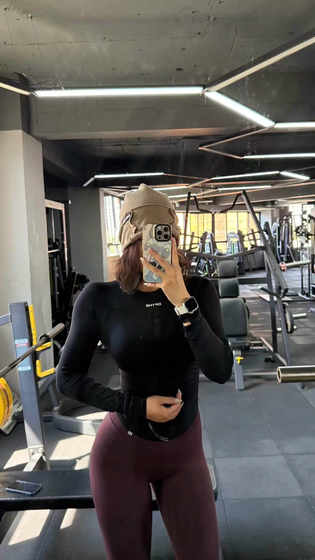 DFYNE Seamless Contour Long-Sleeve Black