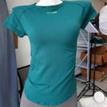 DFYNE Seamless Fitted Active Tee Peacock Green