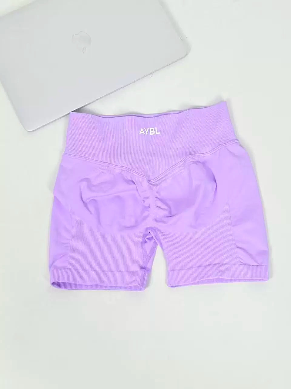 AYBL Seamless High-Waisted Contour Short Purple