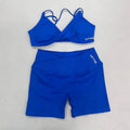 DFYNE Seamless Crossover Sports Set Blue
