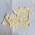 DFYNE Seamless Compression Set Cream Yellow