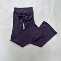 DFYNE Seamless Ruched Flared Legging Truffle Color