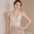 Alo Active Racerback Performance Sports Bra White