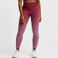 AYBL Jacquard Seamless High-Waisted Legging Red