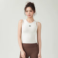Alo Active Double-Strap Tank Top White