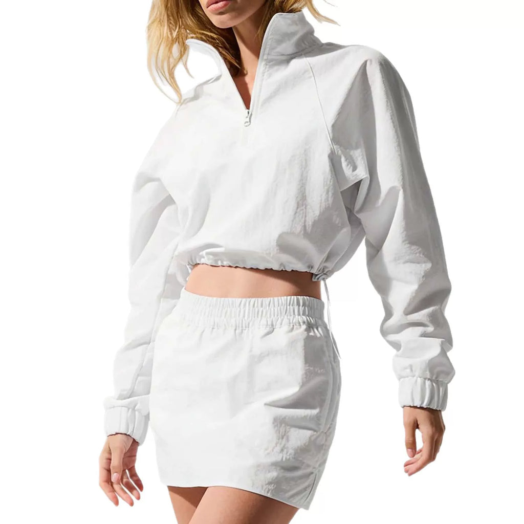 Alo Active Half-Zip Cropped Pullover