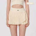 Alo Active Pleated Wrap Tennis Skort Apricot