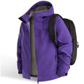Alo Performance Hooded Technical Shell Jacket Purple