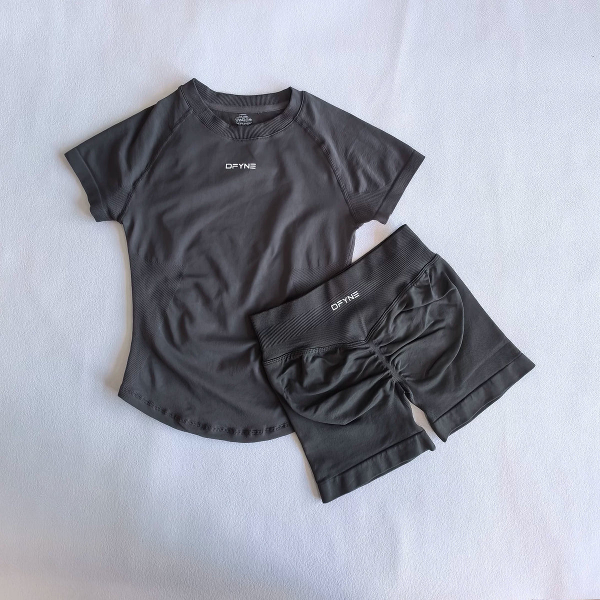 DFYNE Seamless Compression Set Shark Gray
