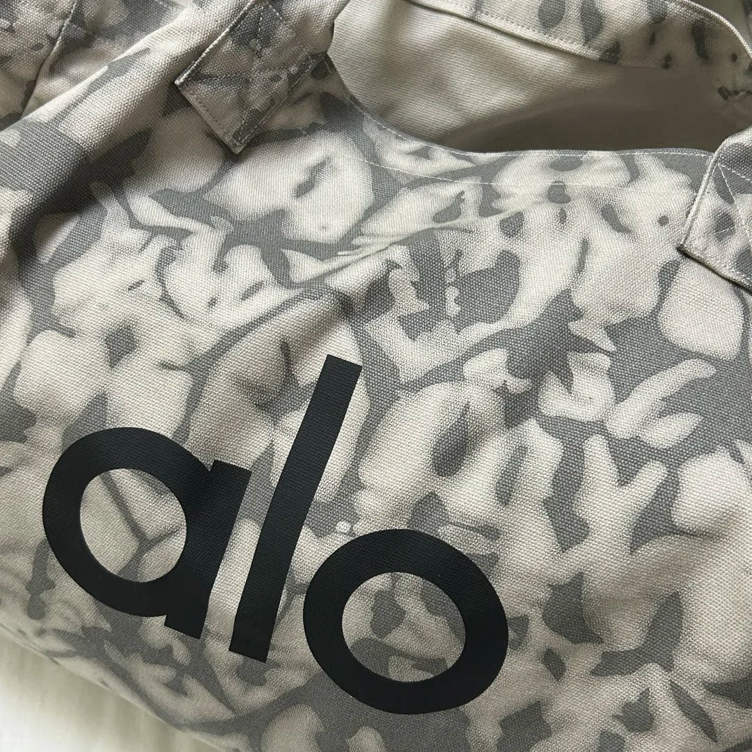 Alo Tie-Dye Canvas Carryall Tote Bag