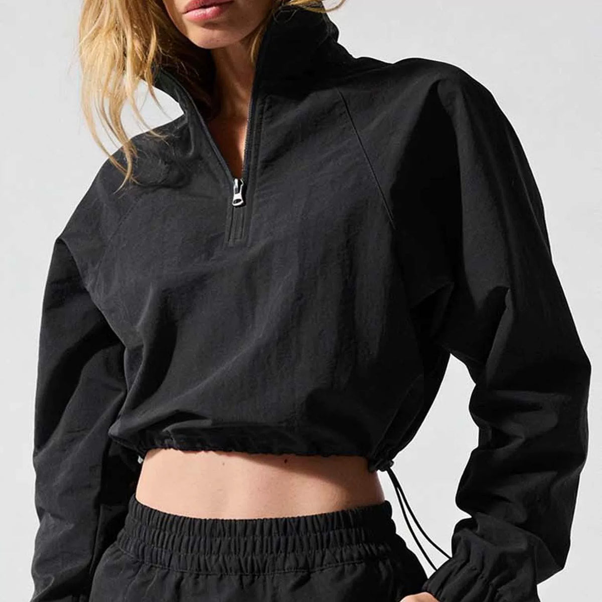Alo Active Half-Zip Cropped Pullover