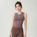 Alo Active Double-Strap Tank Top Purple