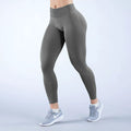 DFYNE Seamless High-Waisted Contour Legging Dark Grey