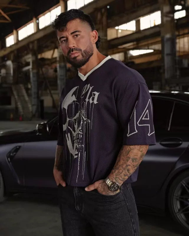 Unleash Your Inner Strength with the YoungLA Oversized Gym Jersey